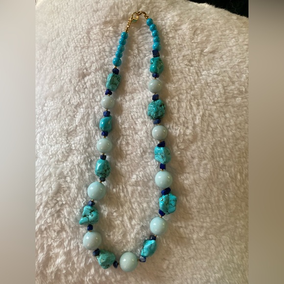 Lee Sands Jewelry - Lee Sands Turquoise and Lapis necklace